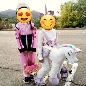 Kids Unicorn plush costume